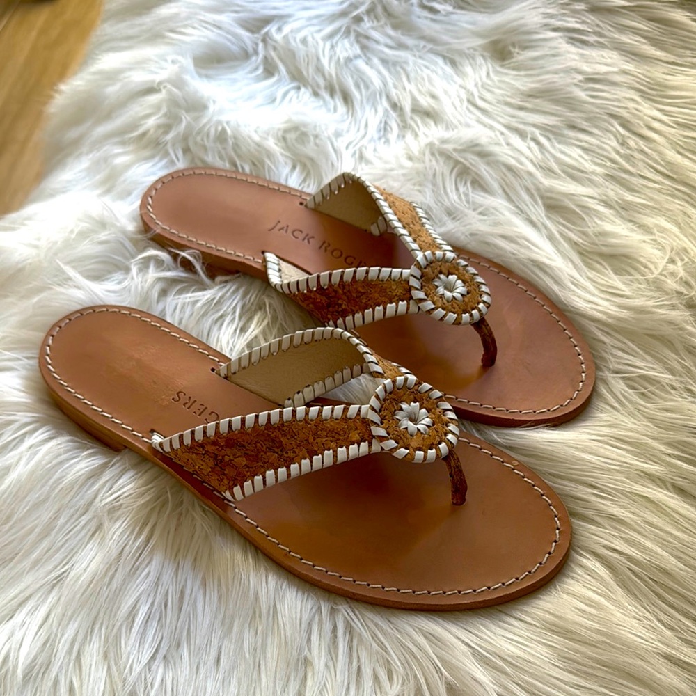 Jack Rogers Women's Tan Sandals 9.5